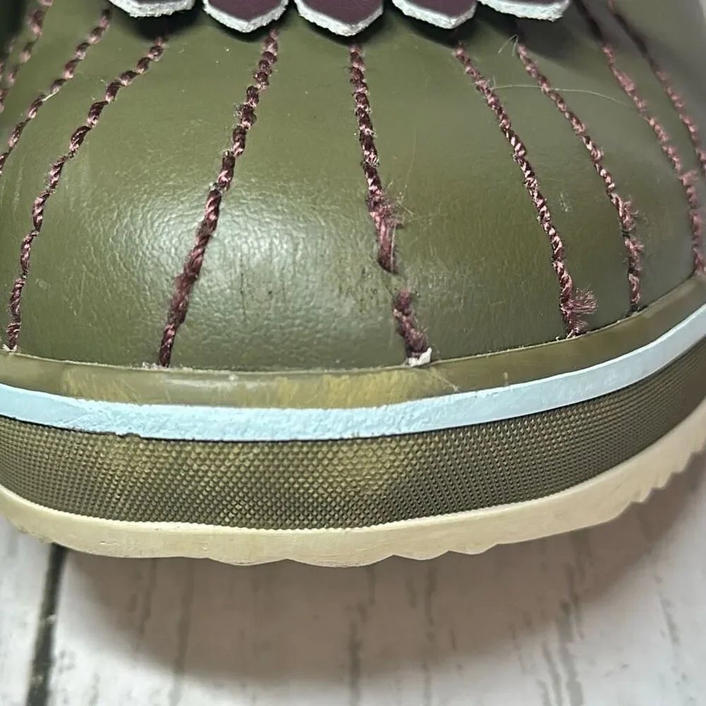 Sorel Women's Tivoli Camp 18 Purple‎ Winter Snow Duck Boots NL1703-603 size 8